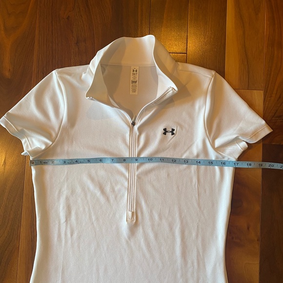 Under Armour Ladies Short Sleeve Half Zip - Picture 7 of 13